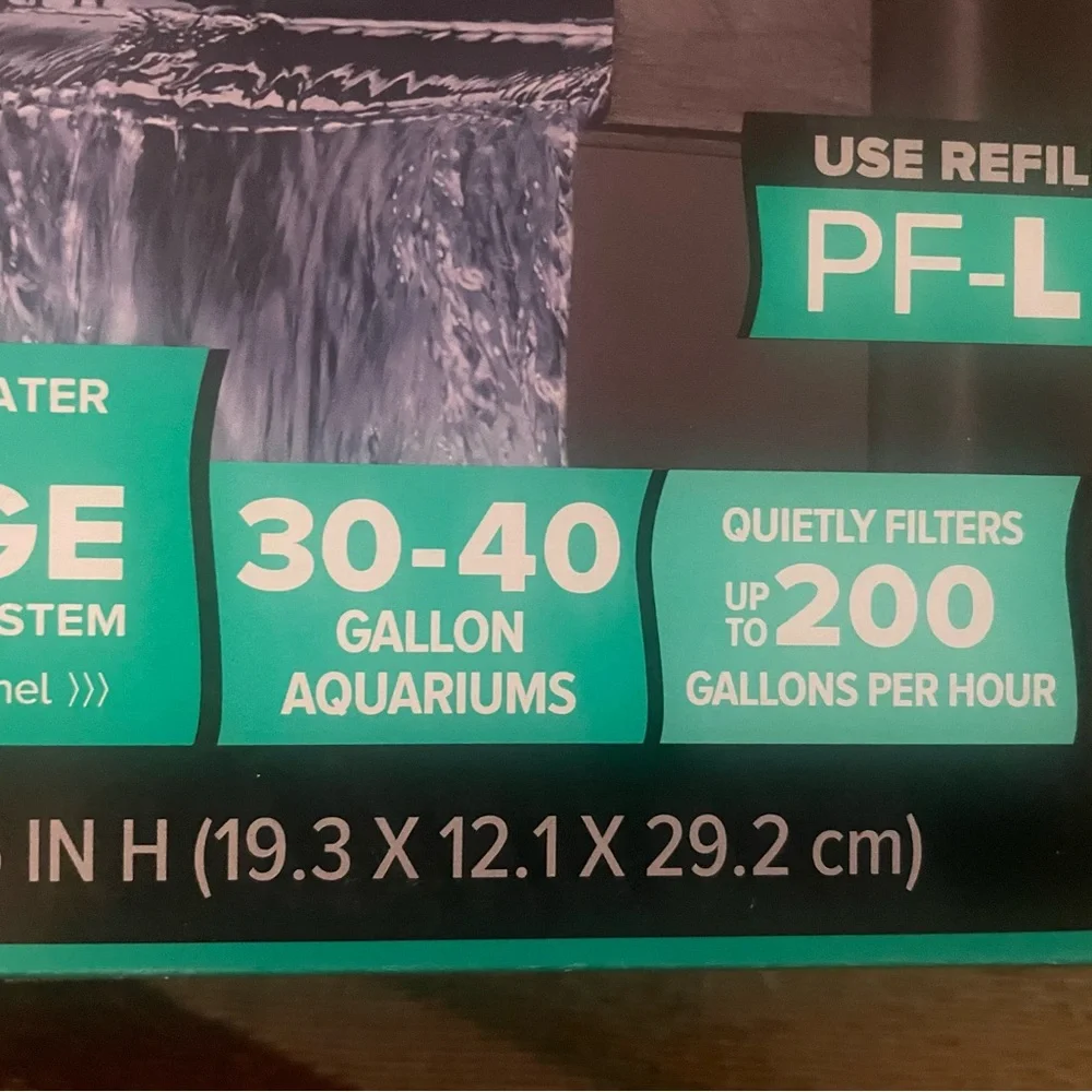 TOP FIN SilentStream Power Filter for Fresh & Saltwater Aquariums 3-stage NEW